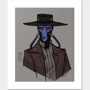 Cad Bane TBOBF Posters and Art